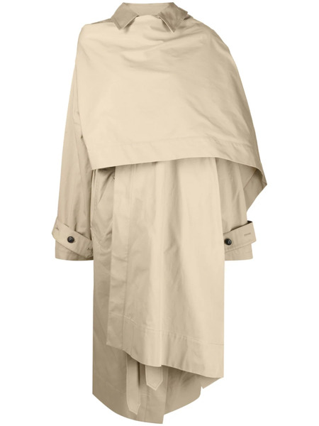  Quira Layered Long-sleeved Jacket - Neutrals 