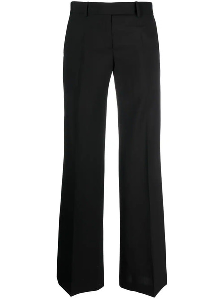  Quira Mid-rise Wide-leg Tailored Trousers - Black 