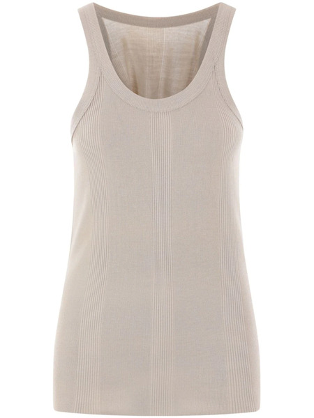  Quira Ribbed-knit Tank Top - Neutrals 