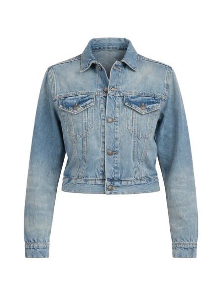  R13 Buttoned Denim Jacket - Blue 