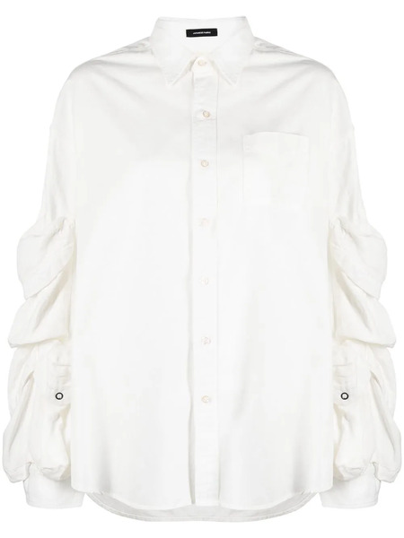  R13 Cargo Pockets Shirt - White 