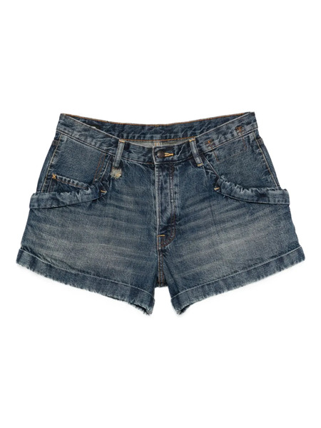  R13 Denim Shorts - Blue 