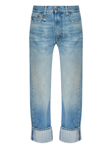  R13 Folded-edge Jeans - Blue 