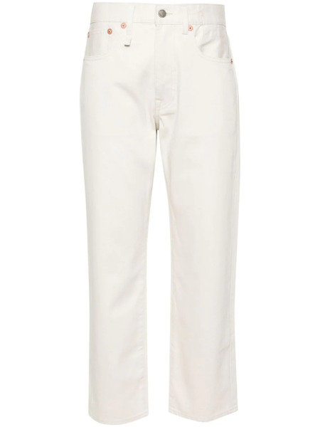 R13 Mid-rise Boyfriend-cut Trousers - Neutrals 