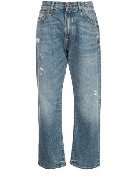  R13 Mid-rise Boyfriend Jeans - Blue 