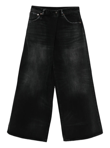  R13 Nico Cotton Jeans - Black 
