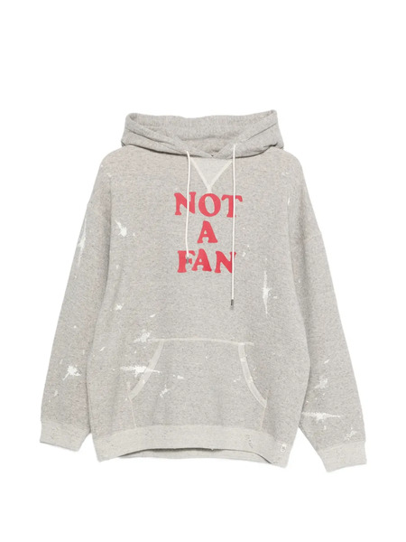  R13 Not A Fan Hoodie - Grey 