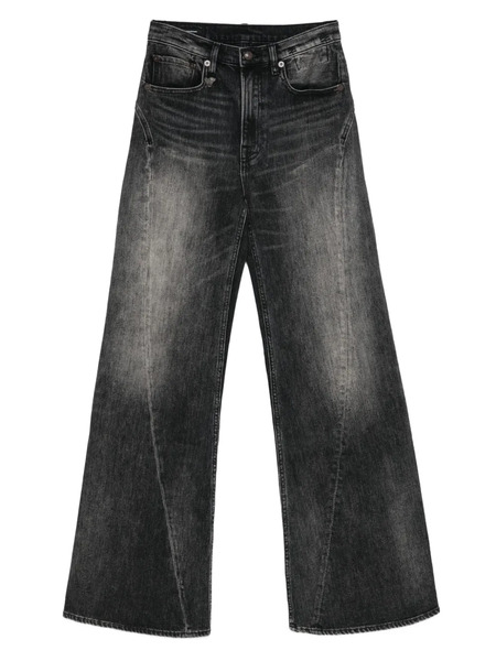  R13 Panelled Jeans - Black 
