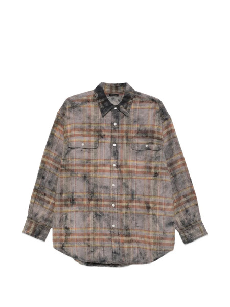  R13 Plaid Shirt - Grey 