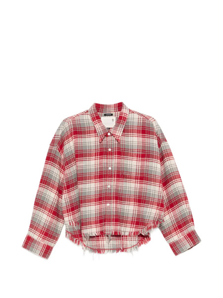  R13 Plaid Shirt - Red 