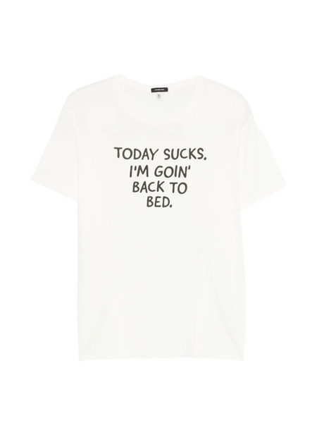  R13 Text T-shirt - White 