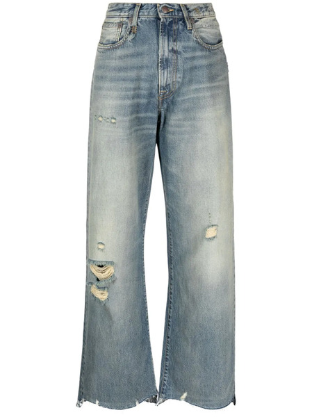  R13 Wayne Wide-leg Jeans - Blue 