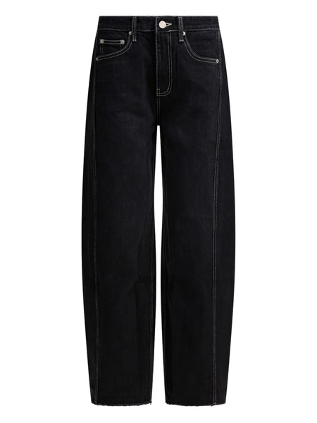  R2w Contrast-stitching Jeans - Black 
