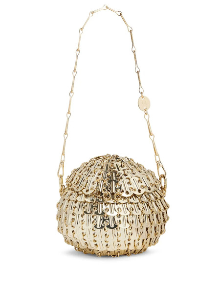  Rabanne 1969 Ball Chainmail Clutch Bag - Gold 