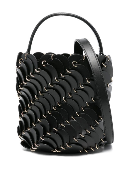  Rabanne Bucket Paco Mini Bag - Black 