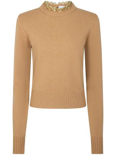  Rabanne Embellished Knitted Jumper - Neutrals 