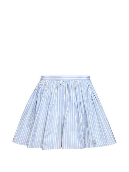  Rabanne Striped Mini Skirt - Blue 