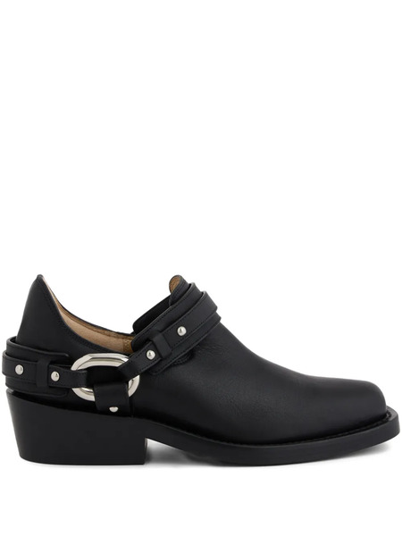  Rabanne Xl Link Biker Ankle Boots - Black 