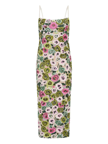  Rachel Gilbert Camden Midi Dress - Green 