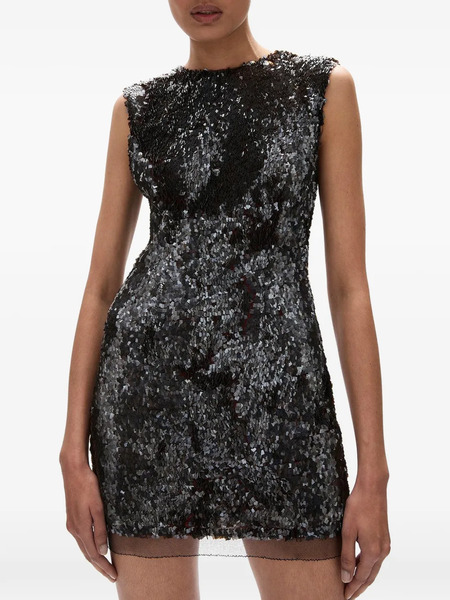 Rachel Gilbert Sequin-embellishment Mini Dress - Brown 