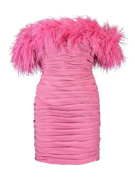  Rachel Gilbert Zion Mini Dress - Pink 