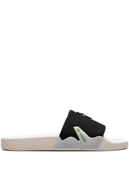  Raf Simons Astra Logo-embellished Slides - Black 