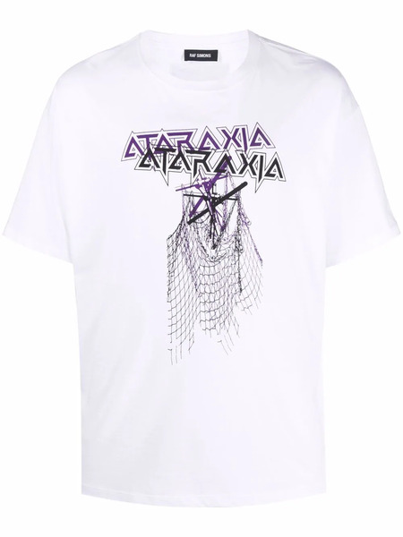  Raf Simons Graphic-print T-shirt - White 