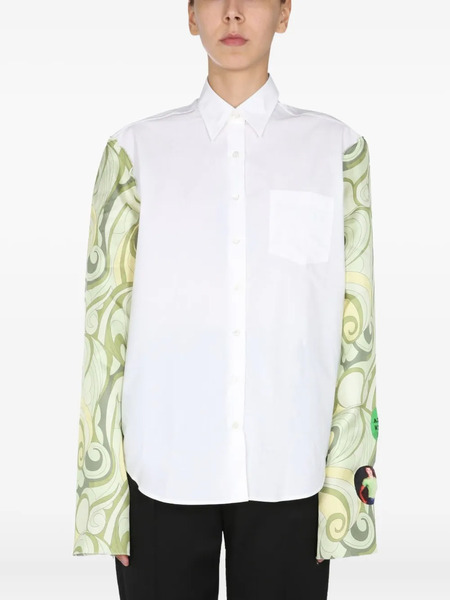  Raf Simons Long-sleeve Shirt - White 