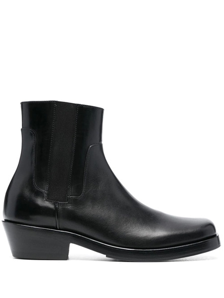  Raf Simons 45mm Block-heel Ankle Boots - Black 