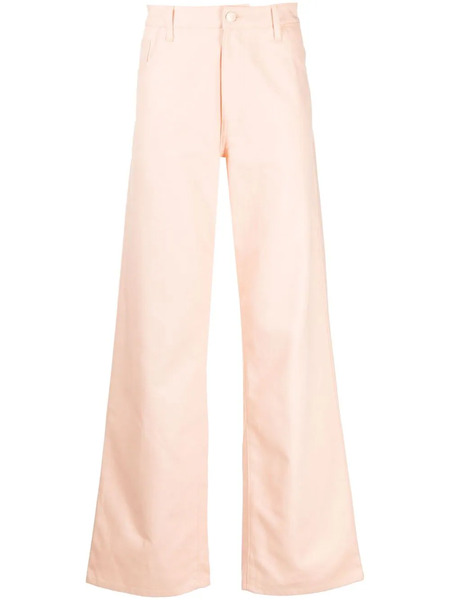  Raf Simons Straight-leg Cotton Jeans - Pink 