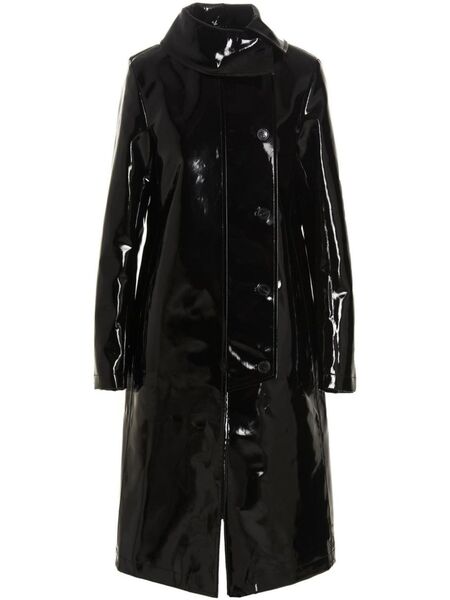  Raf Simons Vinyl Trench Coat - Black 