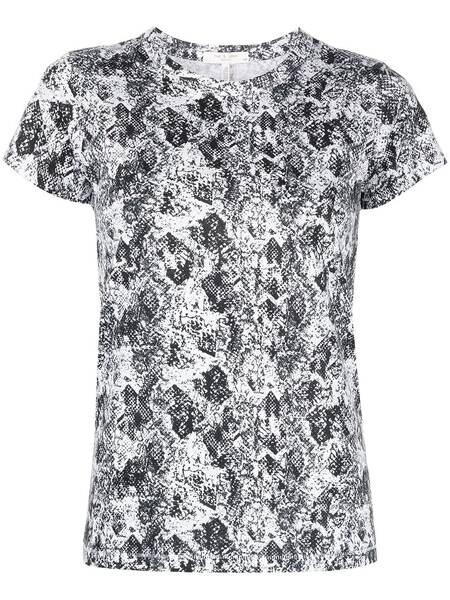  Rag & Bone All-over Snakeskin T-shirt - Black 
