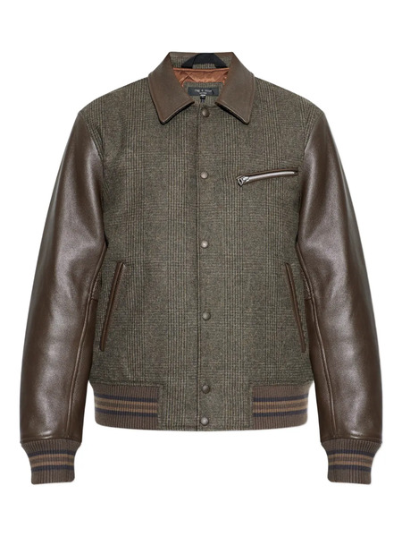  Rag & Bone Checked Jacket - Brown 