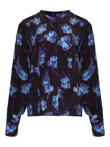  Rag & Bone Floral-print Blouse - Black 