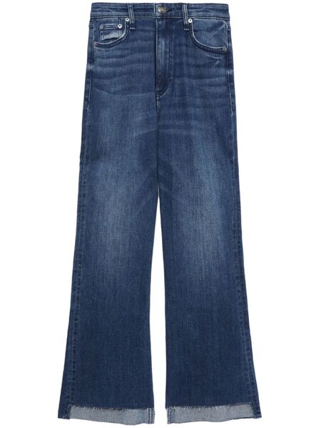  Rag & Bone High-rise Cropped Jeans - Blue 