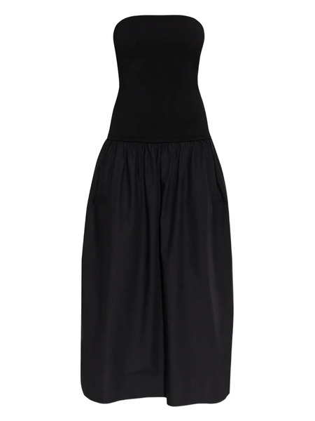  Rag & Bone Irina Strapless Gathered Maxi Dress - Black 