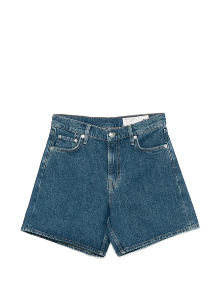  Rag & Bone Kaia Denim Shorts - Blue 