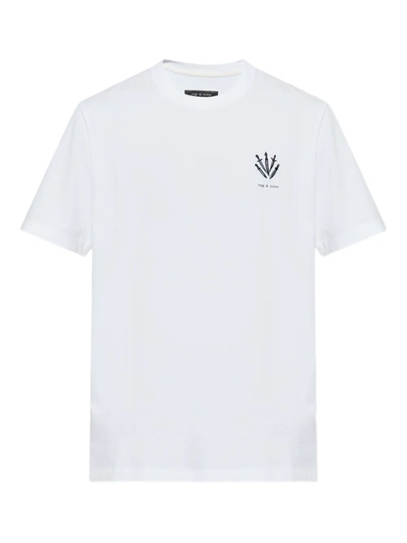 Rag & Bone Logo-print T-shirt - White 