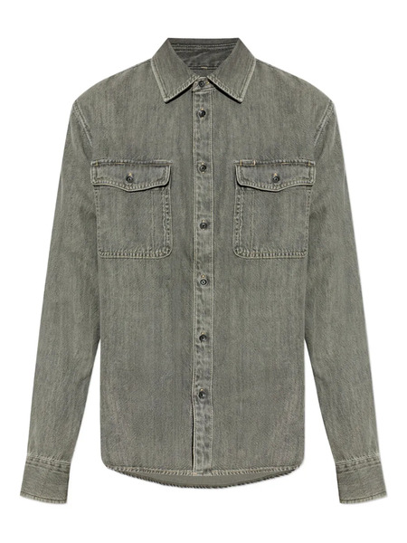  Rag & Bone Patch-pocket Shirt - Grey 