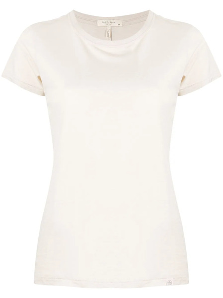  Rag & Bone Slub Crew-neck T-shirt - Neutrals 