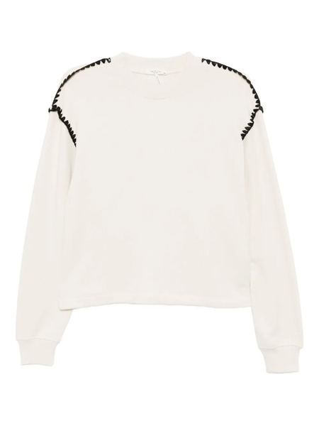  Rag & Bone Terry-blanket Sweatshirt - Neutrals 