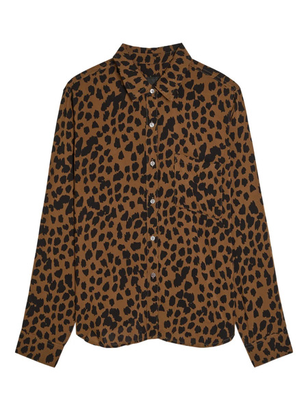 Rails Josephine Animal-print Shirt - Brown 