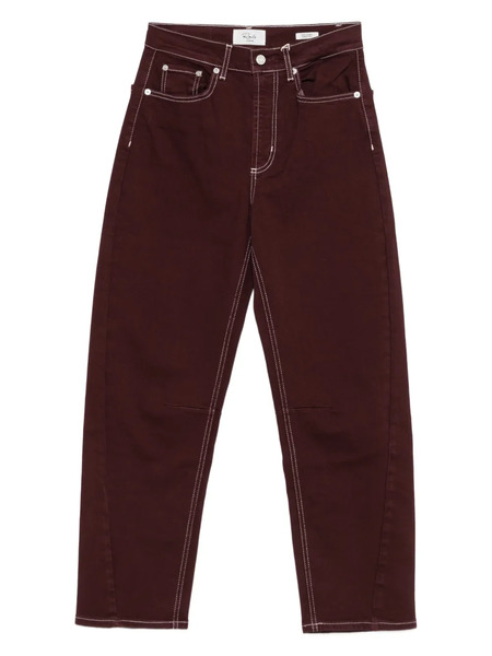  Rails Samo Contrast-stitching Jeans - Brown 