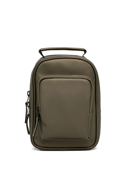  Rains Front-zip Backpack - Green 