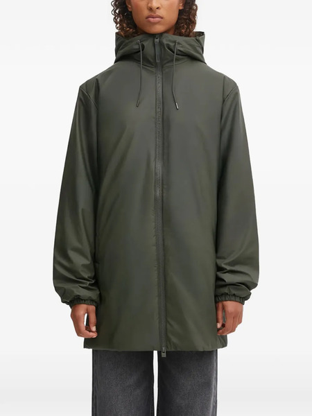  Rains Lohja Insulated Hooded Parka - Green 