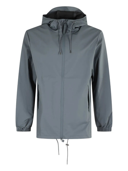  Rains Storm Breakers Hooded Raincoat - Grey 
