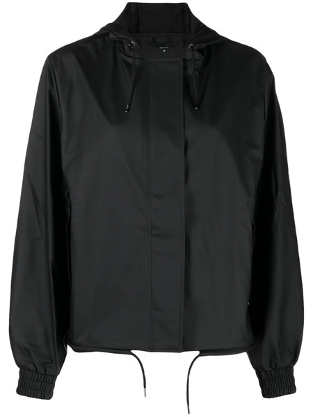  Rains String W Hooded Rain Jacket - Black 