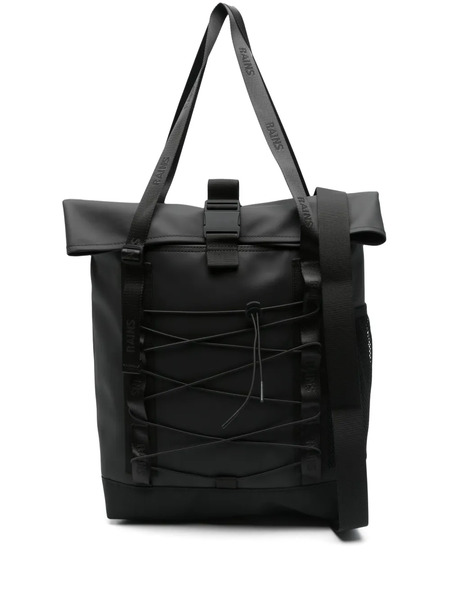  Rains Trail Rolltop Tote Bag - Black 