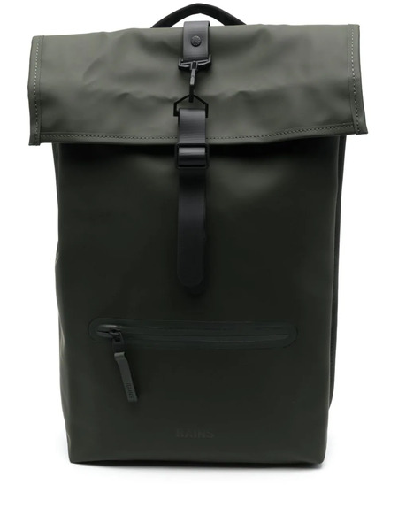  Rains W3 Foldover-top Backpack - Green 