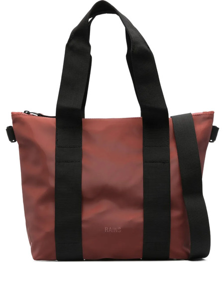  Rains Zip-fastening Tote Bag - Red 